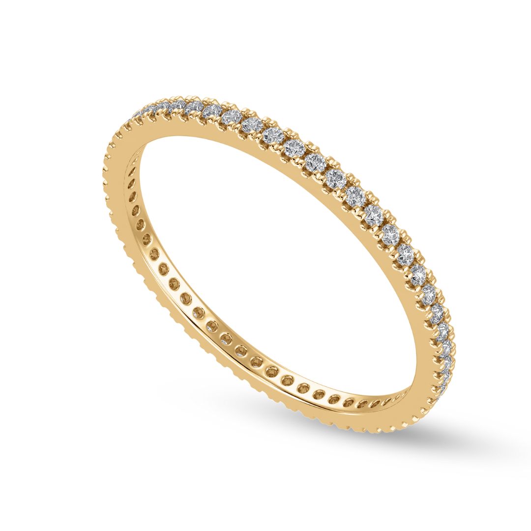 Thin Full Diamond Eternity Ring