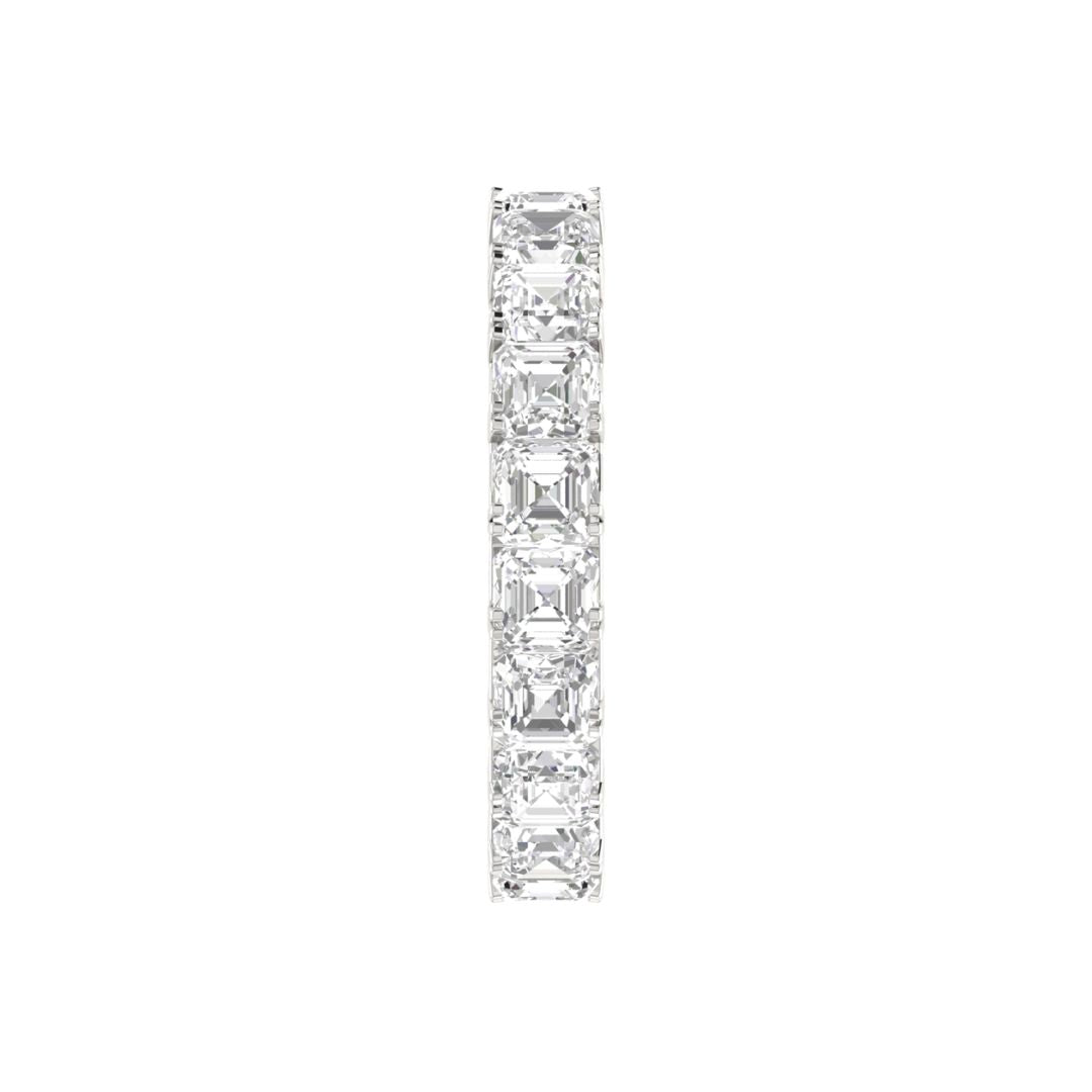 Stackable Sparkles: Full eternity ring adds timeless elegance.