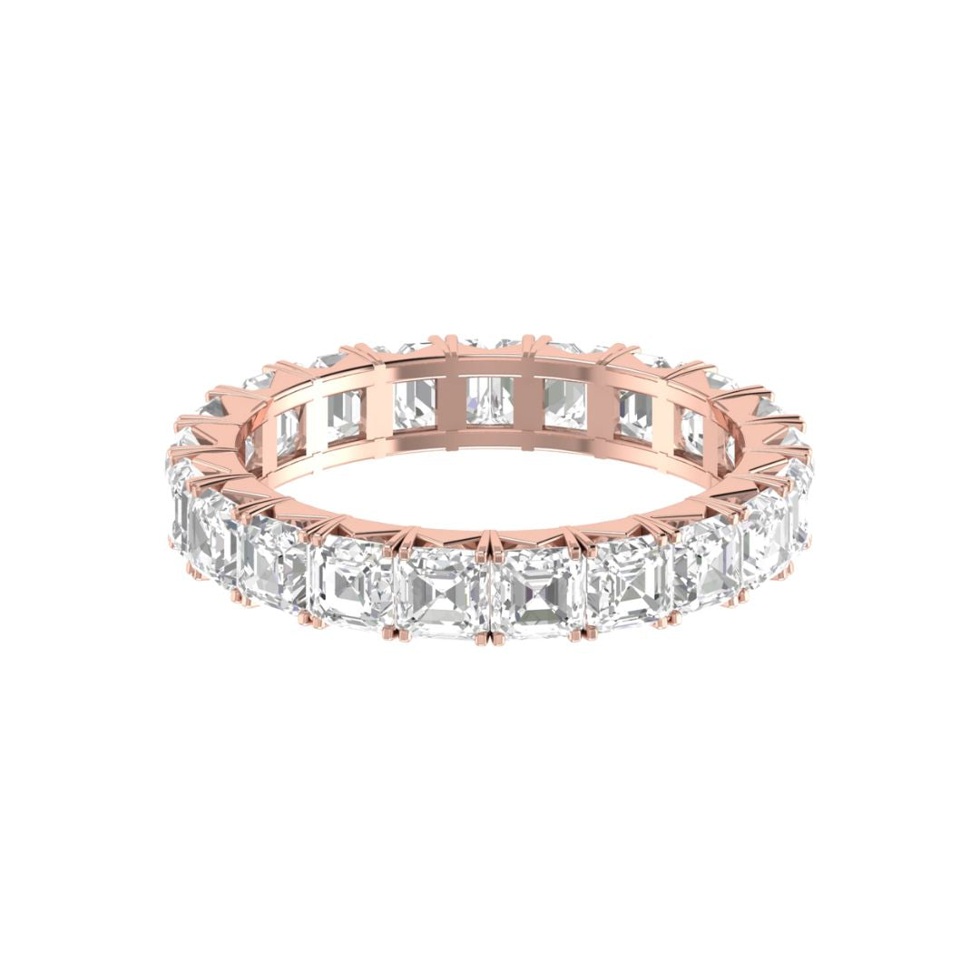 Symbol of Eternity: Full eternity ring celebrates endless commitment.

 