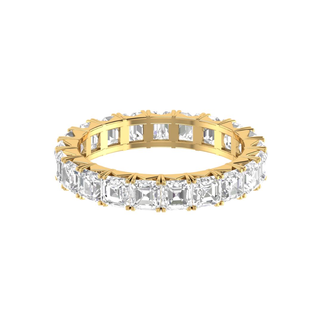 Elevate Your Everyday: Dazzling lab-grown diamond eternity band.