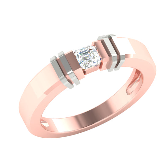 Cushion 0.5 Carat Diamond Band